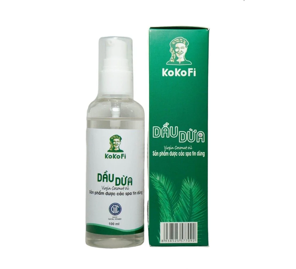 1111 Dầu dừa nguyên chất KoKoFi 100ml xịt giọt