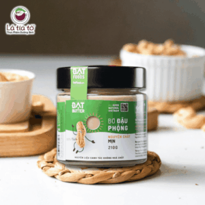 Bơ đậu phộng xay mịn tự nhiên 210gr
