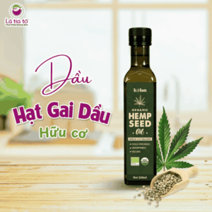 Dầu hạt gai dầu hữu cơ