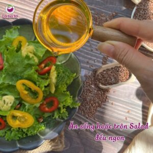 Dầu hạt lanh ép lạnh bền nhiệt DAHALA