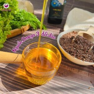 Dầu hạt lanh ép lạnh bền nhiệt DAHALA