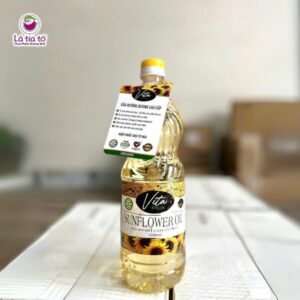 Dầu hướng dương cao cấp vita organica 1l