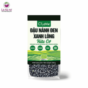 Đậu nành đen xanh lòng hữu cơ