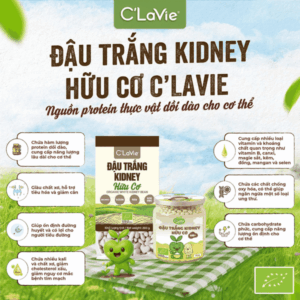 Đậu trắng kidney hữu cơ