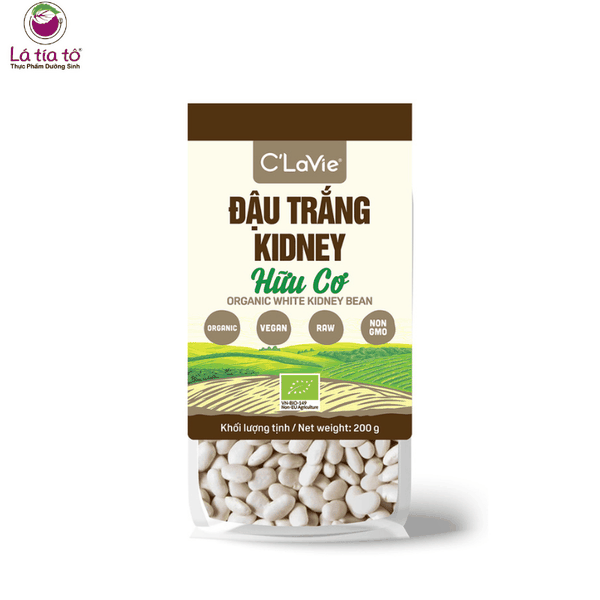 dau-trang Đậu trắng kidney hữu cơ