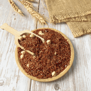 Gạo lứt đậu gà