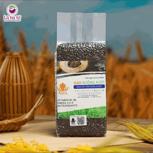 gao-lut-tim-thao-duoc-2 Gạo Tím Thảo Dược Omega Xát Lứt