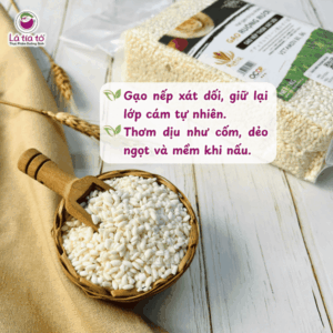 Gạo nếp thơm xát dối