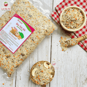 Gạo xát dối trắng mix hạt dinh dưỡng