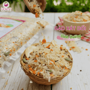 Gạo xát dối trắng mix hạt dinh dưỡng