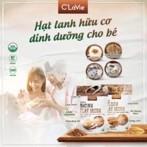 Hạt lanh vàng hữu cơ