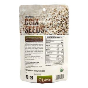 Hạt ý dĩ hữu cơ