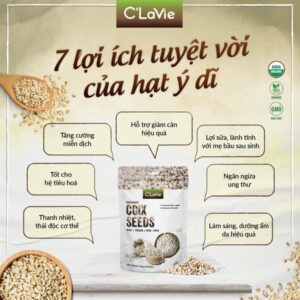 Hạt ý dĩ hữu cơ