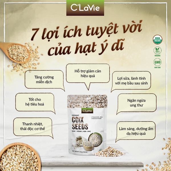 hat-y-dy-2 Hạt ý dĩ hữu cơ