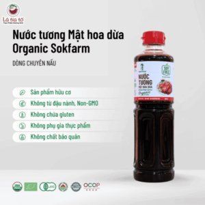 Nước tương mật hoa dừa organic - Dòng nguyên bản