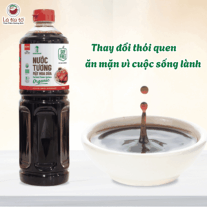 Nước tương mật hoa dừa organic - Dòng nguyên bản