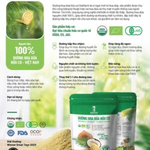 Đường hoa dừa organic